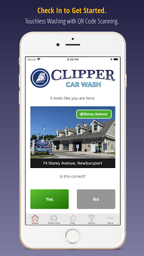 Clipper Car Wash Screen 2