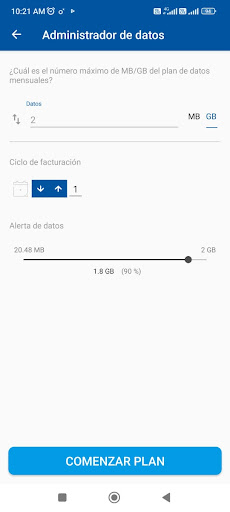 Entel Speed Test Screen 2