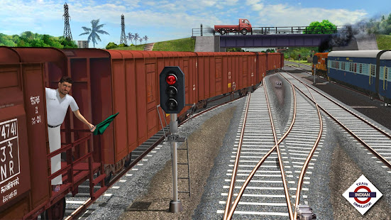 Simulateur de train indien