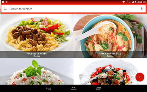 Recetas del libro de cocina - Aplicaciones en Google Play