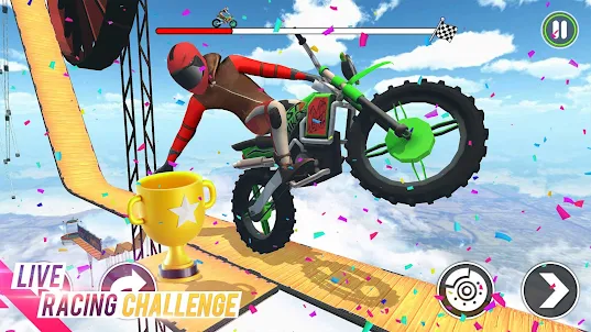 Fahrrad-Stunt 3D-Fahrradspiele
