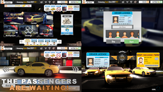 Amazing Taxi Simulator V2 2019 Screenshot