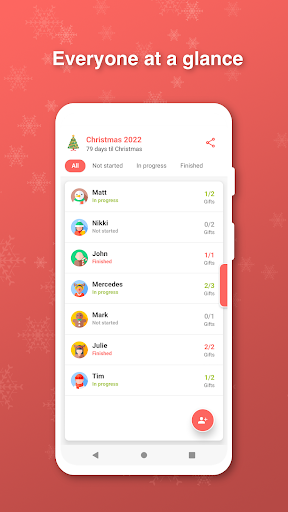 North Pole - Christmas List Screen 2