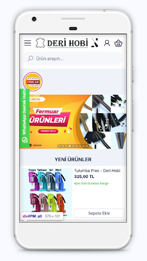 Android application Derihobi screenshort