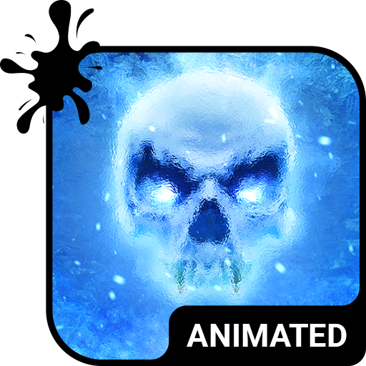 Ice Skull Animated Keyboard +  3.63 Icon
