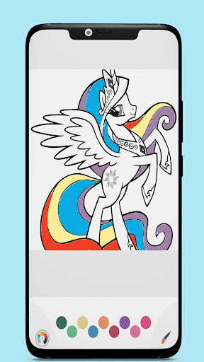 Unicorn Coloring Girl Games