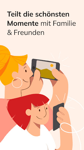 Android application celebrate: share photo & video screenshort