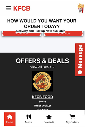 KFCB FOOD Screenshot 2 - AppWisp.com