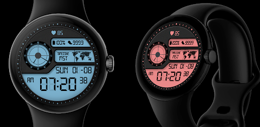 Android application Cameo Digital Watch Face screenshort