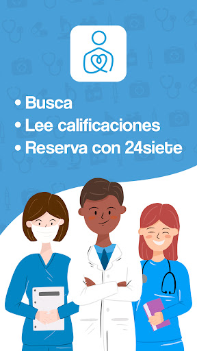 Android application 24siete App: Citas Médicas screenshort