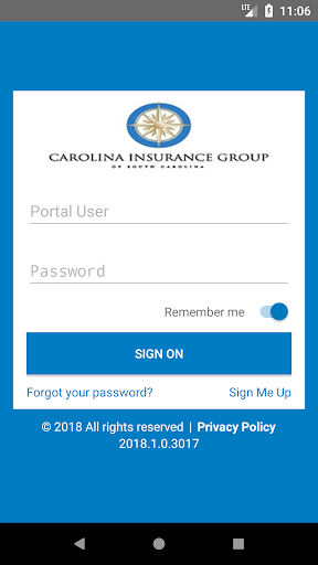 Android application Carolina Insurance Group of SC screenshort