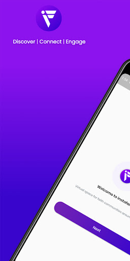 Android application instafaith screenshort