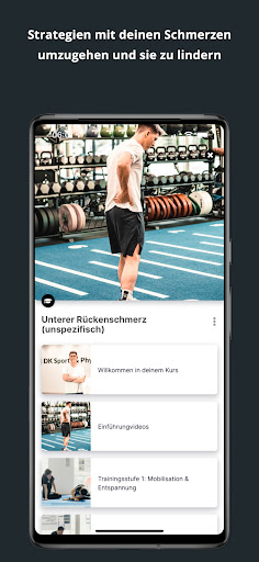 MyPhysioCoach Screen 3