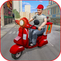 Новые игры с доставкой горячей пиццы Moto Boy 3d