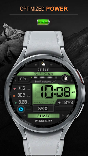 WFP 053 Digital watch face