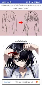 Você Sabia Anime? - Uma dica para aprender a desenhar cabelo