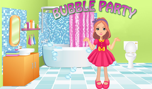 fiesta de burbujas diversión