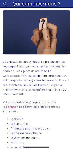 CFE-CGC Chimie Screenshot