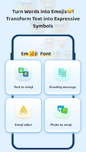 Emoji Font: Write With Emoji