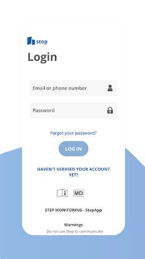 Android application Step App - IC screenshort