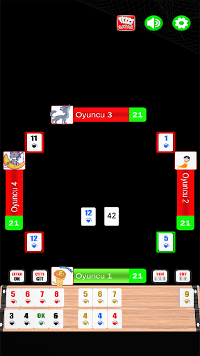Android application Okey - internetsiz Dikey ekran screenshort