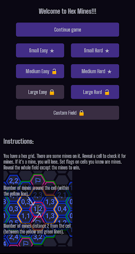 Hex Mines Screen 2