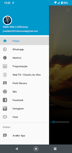Rádio Web A Diferença Screen 2