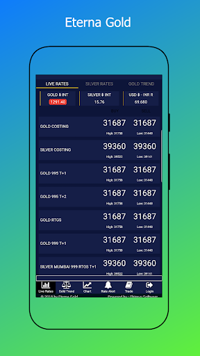 Android application Eterna Gold screenshort