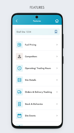 Screenshot of Shell Mobility Site Manager