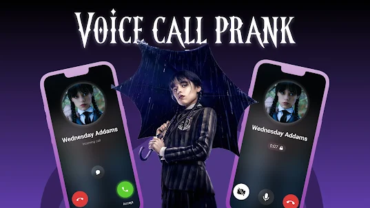 Wednesday Fake Call Family App