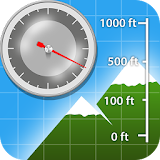 Altimeter- (Measure Elevation) icon