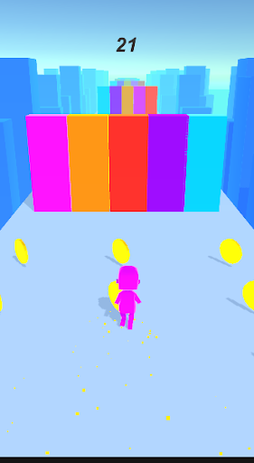 Android application Wall Hit 3D screenshort