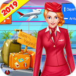 Cover Image of Download Cabin Crew Flight Attendant Girl Airport Adventure 1.0.2 APK