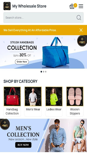 Android application MWS PRIME screenshort