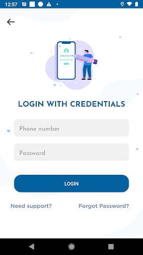 Android application NeoWings Delivery screenshort