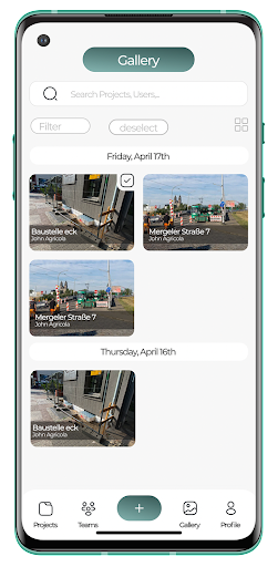 Onstruc - Photo Documentation Screen 2