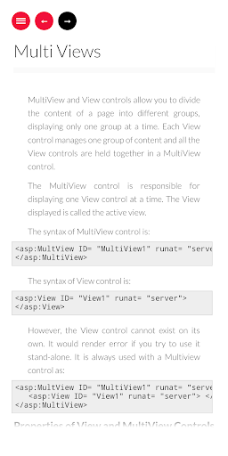 Learn ASP.NET Tutorial Screen 3