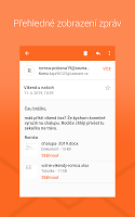 screenshot of Email.cz