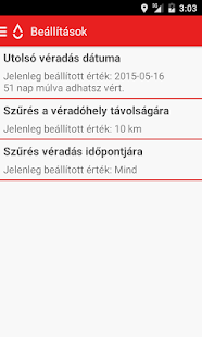 Véradás – Vöröskereszt Screenshot