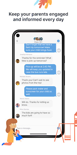 Playground School Management Screen 3