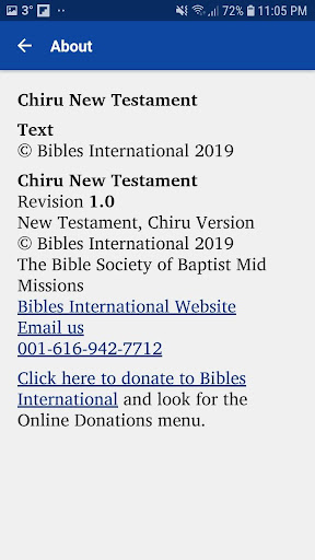 Chiru New Testament Screen 3