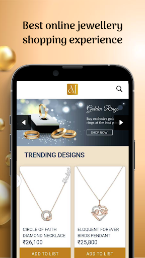 Android application Aliva Jewellers screenshort