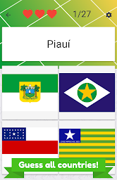 States of Brazil quiz - maps, flags and capitals