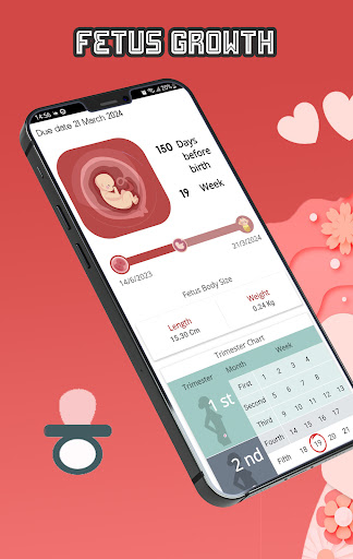 Android application Pregnancy App: Fetus Growth screenshort