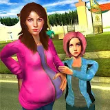 Mom Pregnancy Simulator Virtual Family icon
