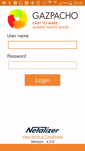 Android application Gazpacho Mobile screenshort
