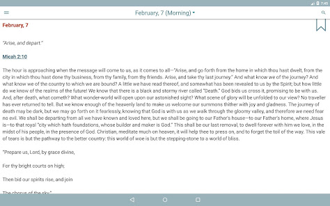 Captura 14 Morning and Evening Devotional android