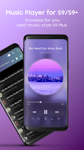 Music Player- Musical for Galaxy S9 Apk + Mod (Pro, Unlock Premium) for Android 2