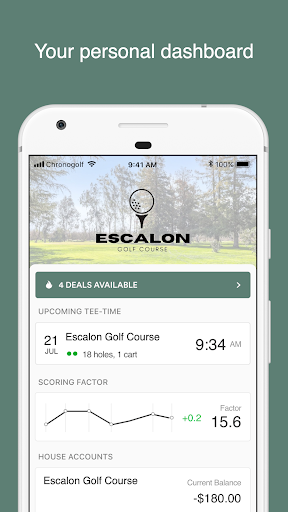 Escalon Golf Course Screen 2