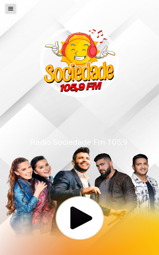 Android application Rádio Socidade Fm 105,9 screenshort